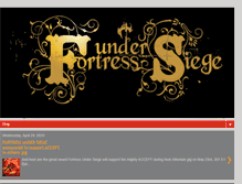 Tablet Screenshot of fortressundersiege.blogspot.com