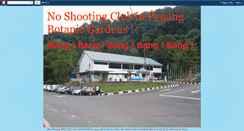 Desktop Screenshot of noshootingclubinpenangbotanicgardens.blogspot.com