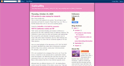 Desktop Screenshot of catinallity.blogspot.com