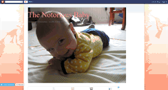 Desktop Screenshot of notoriousbaby.blogspot.com