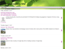 Tablet Screenshot of barangaycannerysite.blogspot.com