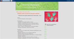 Desktop Screenshot of maozinhas-trabalhadoras.blogspot.com