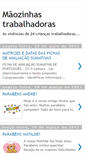 Mobile Screenshot of maozinhas-trabalhadoras.blogspot.com