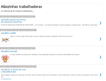 Tablet Screenshot of maozinhas-trabalhadoras.blogspot.com