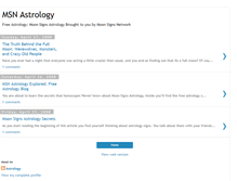 Tablet Screenshot of msnastrology.blogspot.com