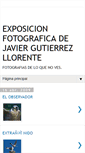 Mobile Screenshot of lafotografiadejaviergutierrezllorente.blogspot.com