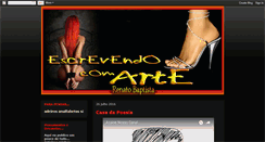 Desktop Screenshot of escrevendocomarte.blogspot.com