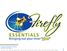 Tablet Screenshot of fireflyessentials.blogspot.com