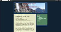 Desktop Screenshot of iwouldratherbehiking.blogspot.com
