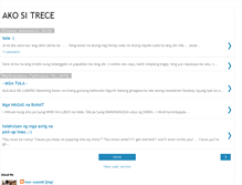 Tablet Screenshot of akositrece.blogspot.com