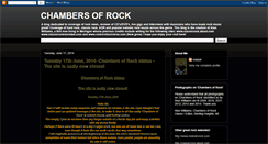 Desktop Screenshot of chambersofrock.blogspot.com