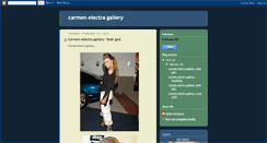 Desktop Screenshot of carmenelectragallerynewvhs.blogspot.com