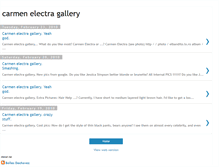 Tablet Screenshot of carmenelectragallerynewvhs.blogspot.com