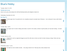 Tablet Screenshot of blueshobby.blogspot.com