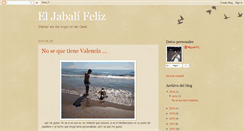 Desktop Screenshot of jabalifeliz.blogspot.com