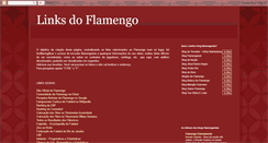 Desktop Screenshot of linksdoflamengo.blogspot.com