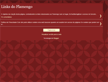 Tablet Screenshot of linksdoflamengo.blogspot.com