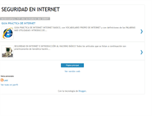 Tablet Screenshot of lau-seguridadeninternet.blogspot.com