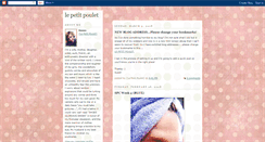 Desktop Screenshot of lepetitpoulet-susan.blogspot.com