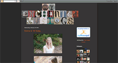 Desktop Screenshot of myenchantedmusings.blogspot.com