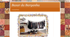 Desktop Screenshot of bazardabarganha.blogspot.com