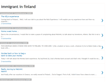 Tablet Screenshot of immigrantinfinland.blogspot.com