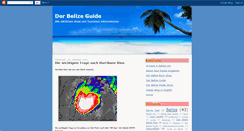 Desktop Screenshot of der-belize-guide.blogspot.com