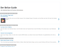 Tablet Screenshot of der-belize-guide.blogspot.com