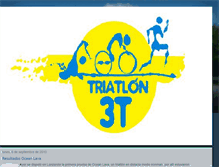 Tablet Screenshot of 3ttriatlon.blogspot.com