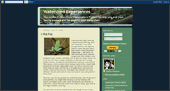 Desktop Screenshot of homewatersproject.blogspot.com