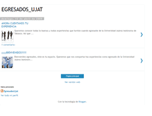Tablet Screenshot of egresadosujat.blogspot.com