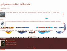 Tablet Screenshot of getyouravocation.blogspot.com
