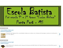 Tablet Screenshot of colegiobatista.blogspot.com