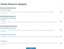 Tablet Screenshot of humanresourcemalaysia.blogspot.com