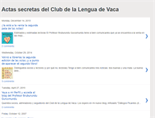 Tablet Screenshot of lenguadevaca.blogspot.com