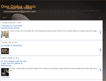 Tablet Screenshot of music-omoooduarere.blogspot.com