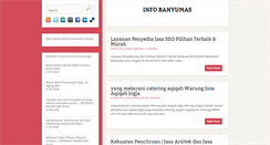 Desktop Screenshot of info-banyumas.blogspot.com
