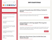 Tablet Screenshot of info-banyumas.blogspot.com