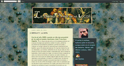 Desktop Screenshot of laeternanavedeloslocos.blogspot.com