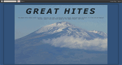 Desktop Screenshot of greathites.blogspot.com