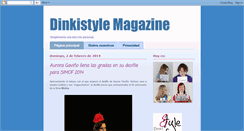 Desktop Screenshot of dinkistylenews.blogspot.com