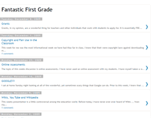 Tablet Screenshot of mrseasleyfirstgrade.blogspot.com