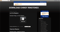 Desktop Screenshot of download-chingy-ringtones.blogspot.com