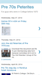 Mobile Screenshot of pre1970peterites.blogspot.com