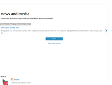 Tablet Screenshot of bdnewsmedia.blogspot.com