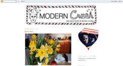 Desktop Screenshot of moderncrush.blogspot.com