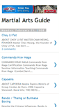 Mobile Screenshot of martial-art-guide.blogspot.com