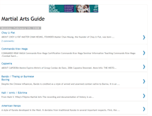 Tablet Screenshot of martial-art-guide.blogspot.com