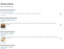 Tablet Screenshot of china-online.blogspot.com