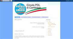 Desktop Screenshot of pdlcambiago.blogspot.com